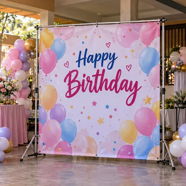 Birthday / Debut Backdrop Tarp