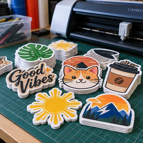 Die-Cut Vinyl Stickers