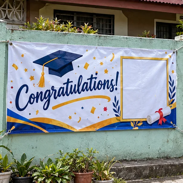 Graduation & Moving-Up Tarp