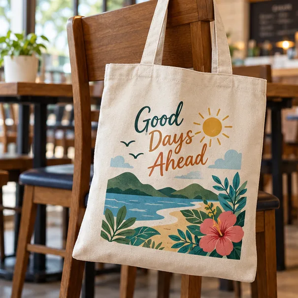Printed Tote Bag