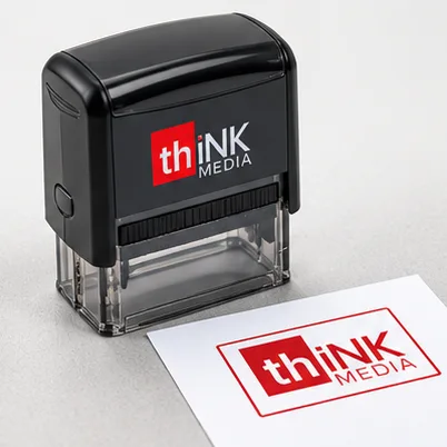 Self-Inking Rubber Stamp